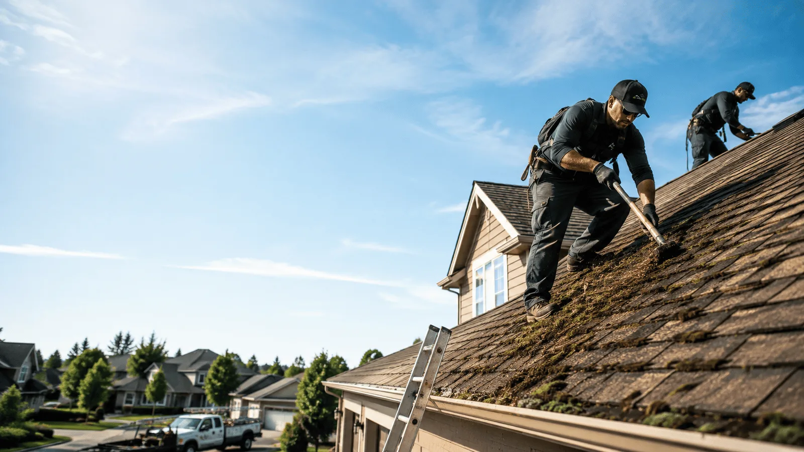 Roof Moss Removal in Bates City, MO near me